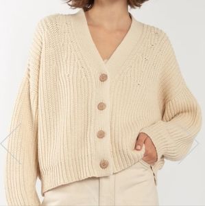 Micaela Greg Cream Quin Cardigan